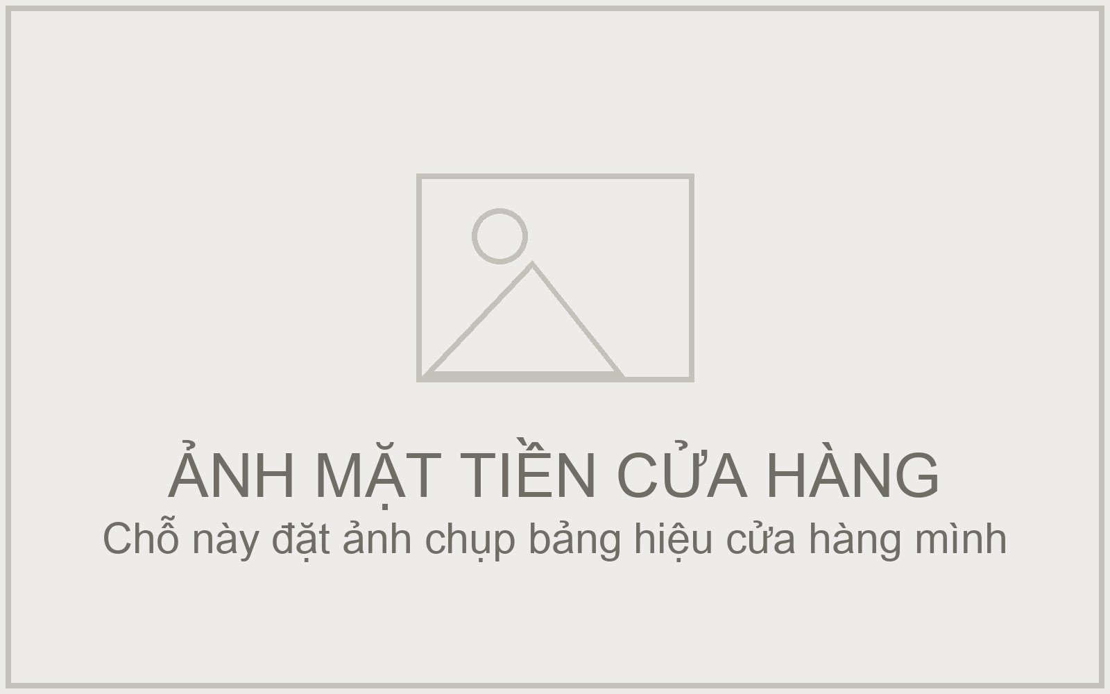 Mặt tiền cửa hàng
